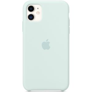 Apple Silicone Backcover iPhone 11 - Seafoam
