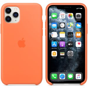 Apple Silicone Backcover iPhone 11 Pro - Vitamin C