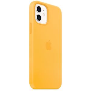 Apple Silicone Backcover MagSafe iPhone 12 (Pro) - Sunflower