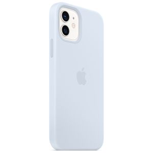 Apple Silicone Backcover MagSafe iPhone 12 (Pro) - Cloud Blue
