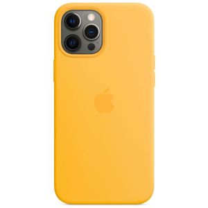 Apple Silicone Backcover MagSafe iPhone 12 Pro Max - Sunflower