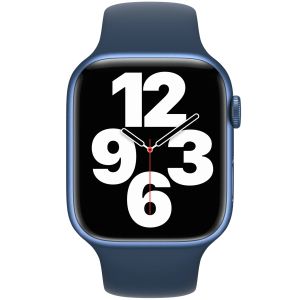Apple Sport Band Apple Watch Series 1-9 / SE / Ultra (2) - 42/44/45/49 mm - Abyss Blue
