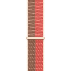 Apple Sport Loop Band Apple Watch Series 1-9 / SE - 38/40/41 mm - Pink Pomelo/Tan
