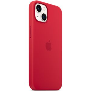 Apple Silicone Backcover MagSafe iPhone 13 Mini - Rood