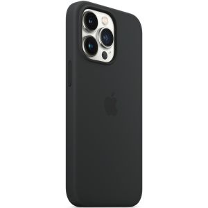 Apple Silicone Backcover MagSafe voor de iPhone 13 Pro - Midnight