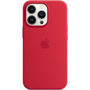 Apple Silicone Backcover MagSafe iPhone 13 Pro Max - Rood
