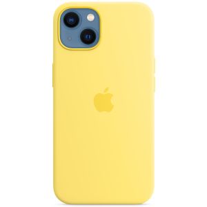 Apple Silicone Backcover MagSafe iPhone 13 - Lemon Zest