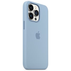 Apple Silicone Backcover MagSafe iPhone 13 Pro - Blue Fog