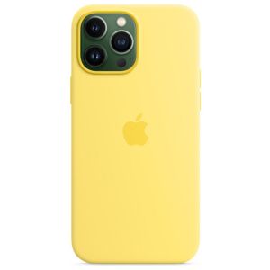 Apple Silicone Backcover MagSafe iPhone 13 Pro - Lemon Zest
