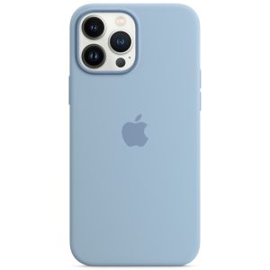 Apple Silicone Backcover MagSafe iPhone 13 Pro Max - Blue Fog