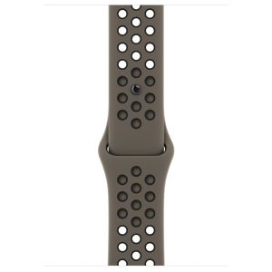Apple Nike Sport Band Apple Watch Series 1-9 / SE / Ultra (2) - 42/44/45/49 mm - Olive Grey / Black