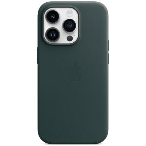 Apple Leather Backcover MagSafe iPhone 14 Pro - Forest Green