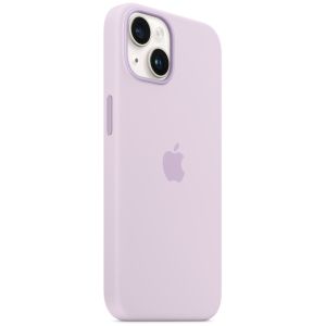 Apple Silicone Backcover MagSafe iPhone 14 - Lila