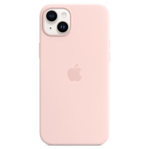 Apple Silicone Backcover MagSafe iPhone 14 Plus - Chalk Pink