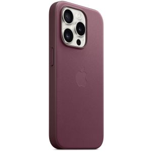 Apple FineWoven Backcover MagSafe iPhone 15 Pro - Mulberry