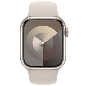 Apple Sport Band Apple Watch Series 1-9 / SE - 38/40/41 mm - Maat M/L - Starlight