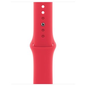 Apple Sport Band Apple Watch Series 1-9 / SE - 38/40/41 mm - Maat S/M - Red