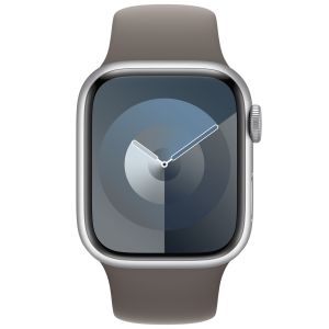 Apple Sport Band Apple Watch Series 1-9 / SE - 38/40/41 mm - Maat S/M - Clay