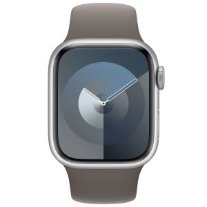 Apple Sport Band Apple Watch Series 1-9 / SE - 38/40/41 mm - Maat M/L - Clay