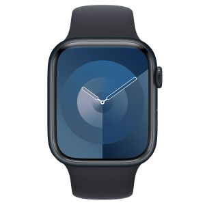 Apple Sport Band Apple Watch Series 1-9 / SE / Ultra (2) - 42/44/45/49 mm - Maat M/L - Midnight