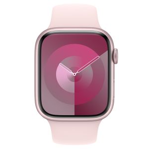 Apple Sport Band Apple Watch Series 1-9 / SE / Ultra (2) - 42/44/45/49 mm - Maat S/M - Light Pink