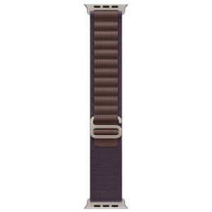 Apple Alpine Loop Band Apple Watch Series 1-9 / SE / Ultra (2) - 42/44/45/49 mm - Maat M - Indigo