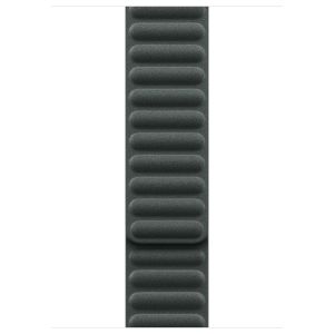 Apple Leather Link Apple Watch Series 1-9 / SE / Ultra (2) - 42/44/45/49 mm - Maat M/L - Evergreen