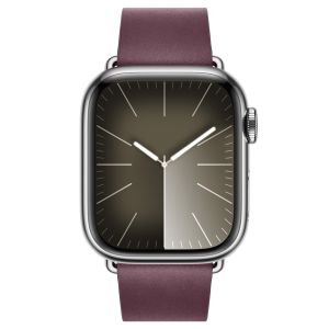 Apple Modern Buckle FineWoven Apple Watch Series 1-9 / SE - 38/40/41 mm - Maat M - Mulberry