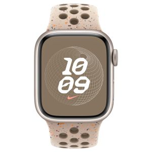 Apple Nike Sport Band Apple Watch Series 1-9 / SE - 38/40/41 mm - Maat M/L - Desert Stone