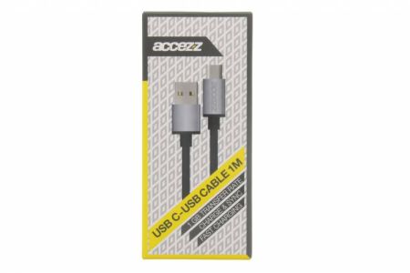 Accezz Fast Charging USB Type-C naar USB-kabel 1 meter