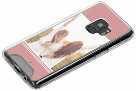 Ontwerp je eigen Samsung Galaxy S9 Xtreme hardcase hoesje - Transparant