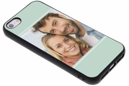 Kerkbank Aanpassingsvermogen talent Ontwerp je eigen iPhone 5 / 5s / SE gel hoesje - Zwart |  Smartphonehoesjes.nl