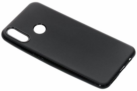 Carbon Softcase Backcover Huawei P Smart Plus