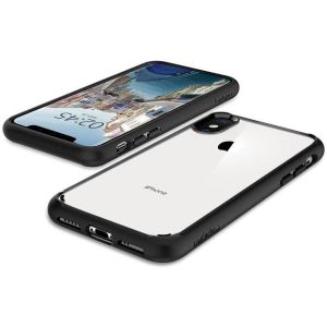 Spigen Ultra Hybrid Backcover iPhone X / Xs - Zwart