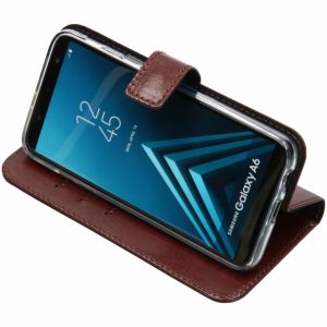 Valenta Leather Bookcase Samsung Galaxy A6 (2018)