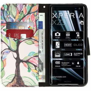 Design Softcase Bookcase Sony Xperia XZ3