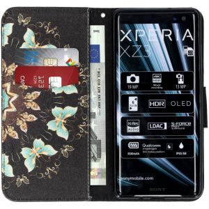 Design Softcase Bookcase Sony Xperia XZ3