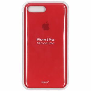 Apple Silicone Backcover iPhone 8 Plus / 7 Plus - Red