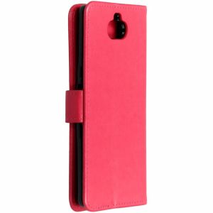 Klavertje Bloemen Bookcase Sony Xperia 10 - Roze