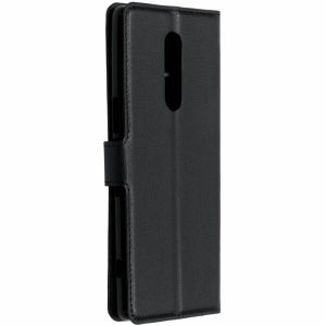 Basic Litchi Bookcase Sony Xperia 1 - Zwart