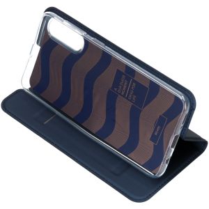 Dux Ducis Slim Softcase Bookcase Samsung Galaxy A50 / A30s - Donkerblauw