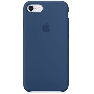 Apple Silicone Backcover iPhone SE (2022 / 2020) / 8 / 7 - Blue Cobalt