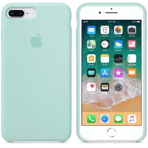 Apple Silicone Backcover iPhone 8 Plus / 7 Plus - Marine Green