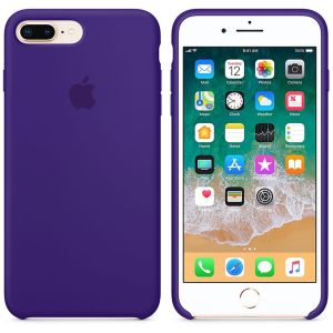 Apple Silicone Backcover iPhone 8 Plus / 7 Plus - Ultra Violet