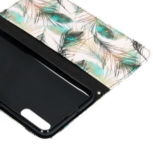 Design Softcase Bookcase Samsung Galaxy A70