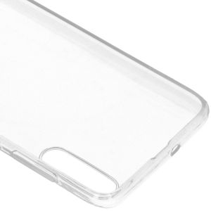 Ontwerp je eigen Samsung Galaxy A70 gel hoesje - Transparant