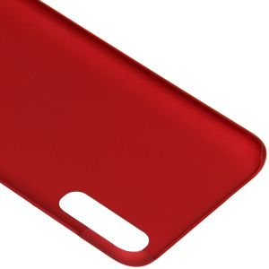 Effen Backcover Samsung Galaxy A70 - Rood