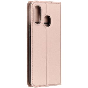 Dux Ducis Slim Softcase Bookcase Samsung Galaxy A40 - Rosé Goud