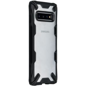 Ringke Fusion X Backcover Samsung Galaxy S10 - Zwart