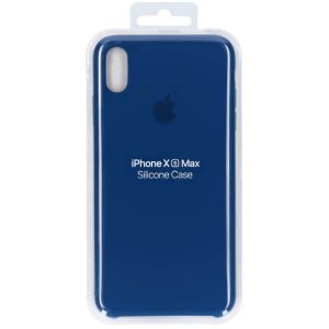 Apple Silicone Backcover iPhone Xs Max - Blue Horizon